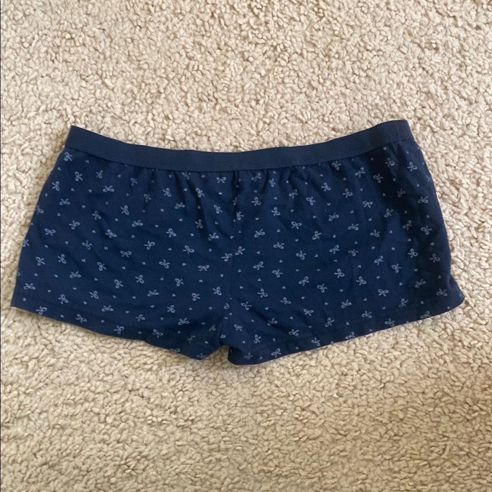Brandy melville bow boxer boy shorts underwear